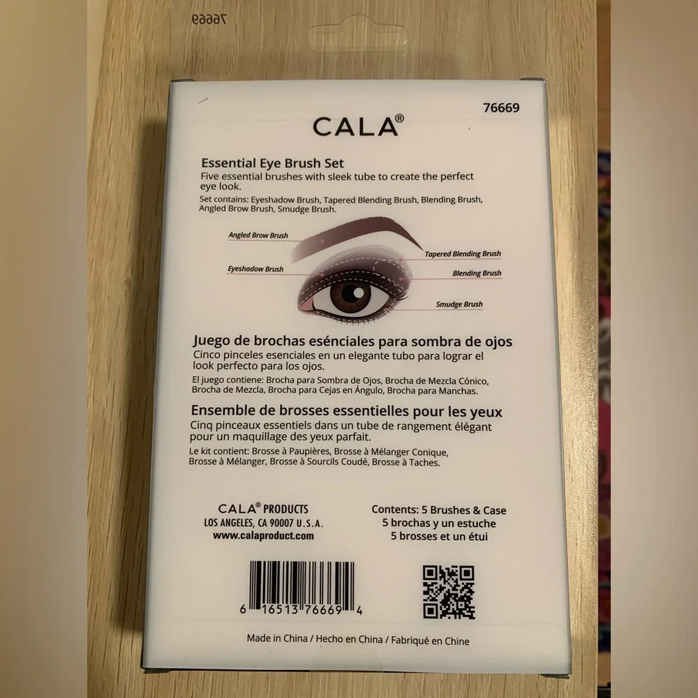 CALA 5 PIECE ESSENTIAL EYE KIT WITH CASE